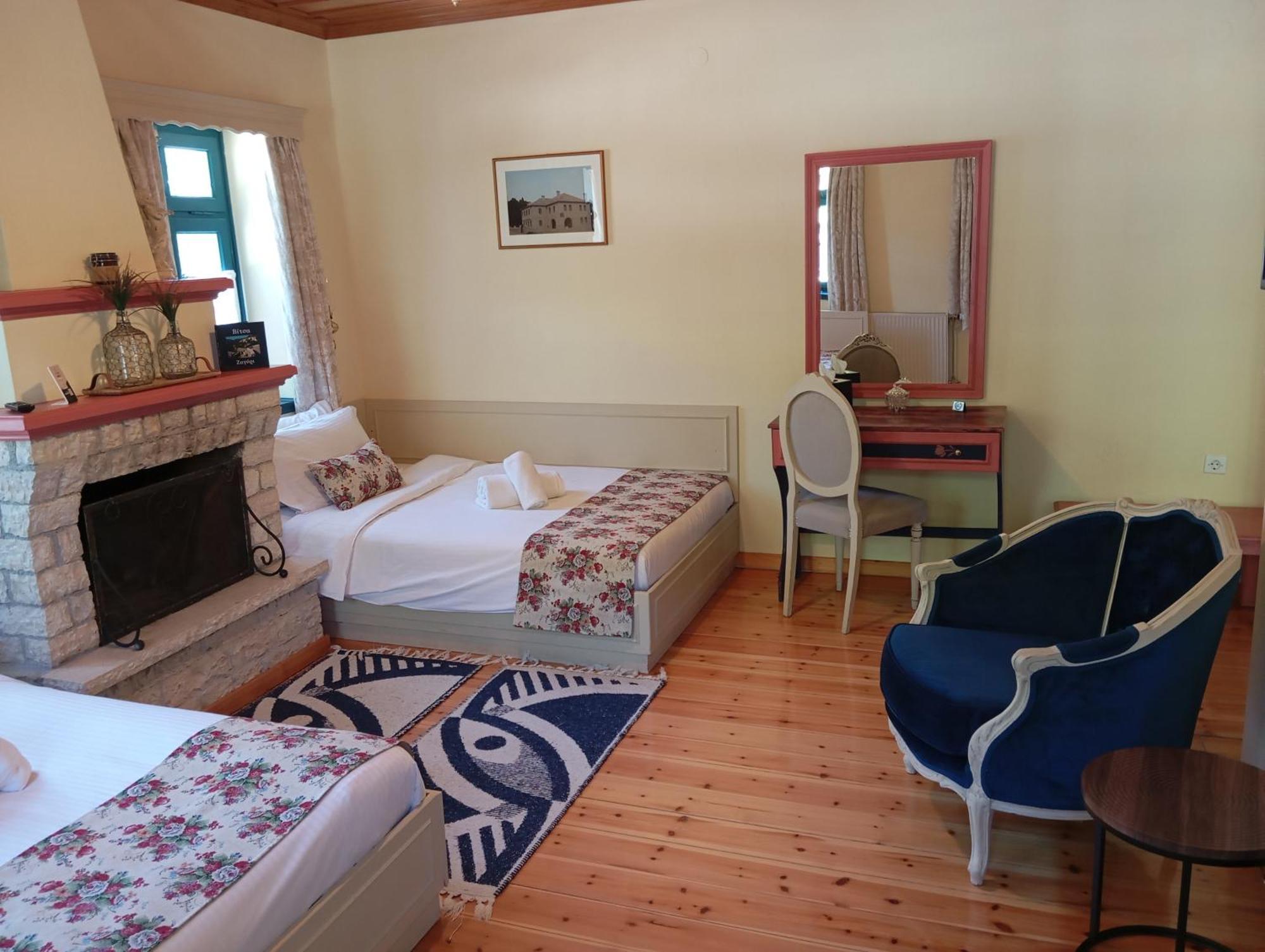 Andromachi'S Beloi Hotel Vitsa ภายนอก รูปภาพ